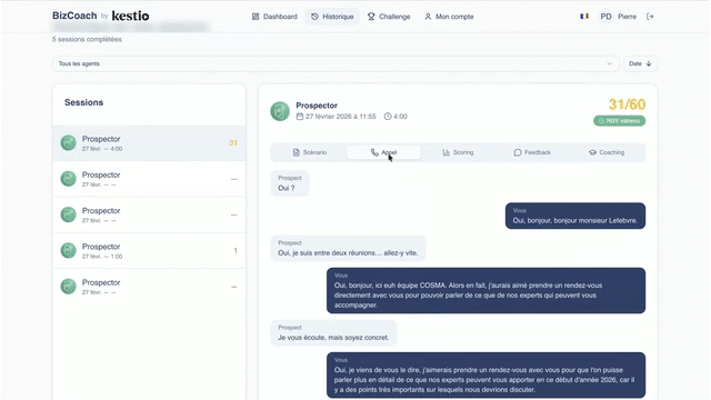 Démo BizCoach AI